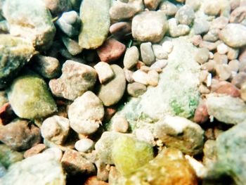 Full frame shot of pebbles