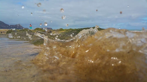 Scenic view of sea