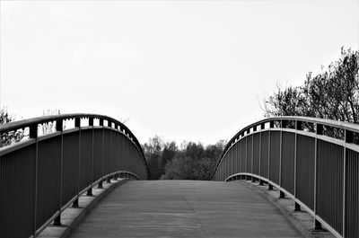 Bridge against clear sky