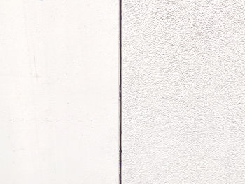 Close-up of white wall