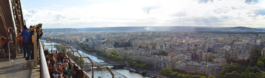 Aerial view of cityscape