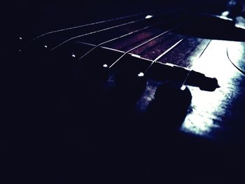 Close-up of guitar