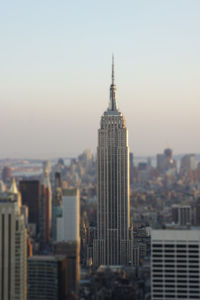 Skyscrapers against sky