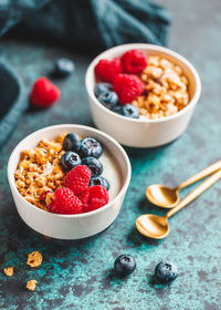 Close-up of fruits in bowl