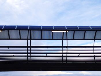 Low angle view of built structure against sky