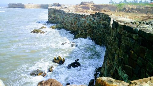 Scenic view of sea