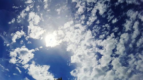 Low angle view of sky