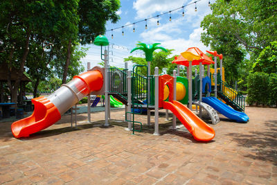 Close-up of red umbrella
