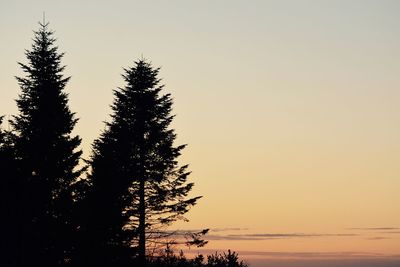 Scenic view of sea against sky at sunset