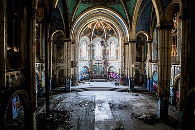 Interior of cathedral