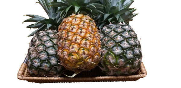 Close-up of fruits in basket