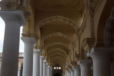 Low angle view of historical building