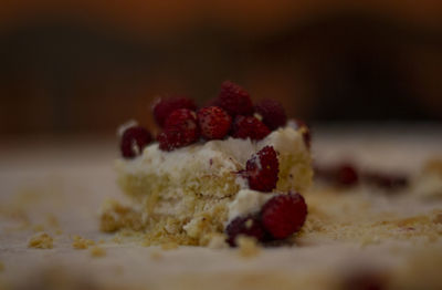 Close-up of cake