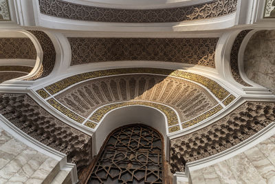 Low angle view of the algerian central post gate