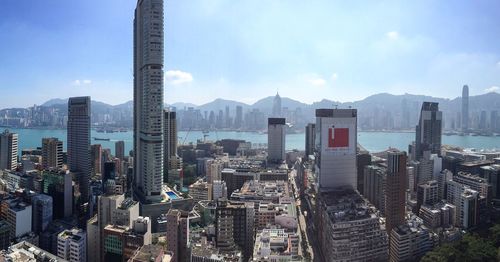 View of cityscape against sky