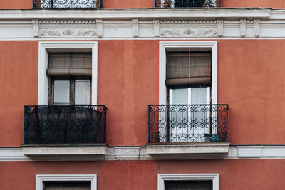 View of balcony with building