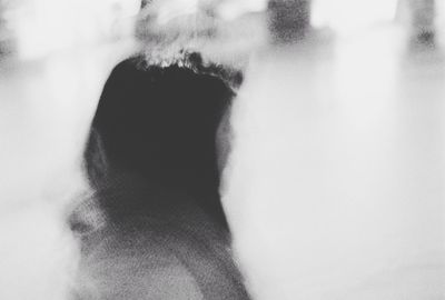 Woman looking at camera