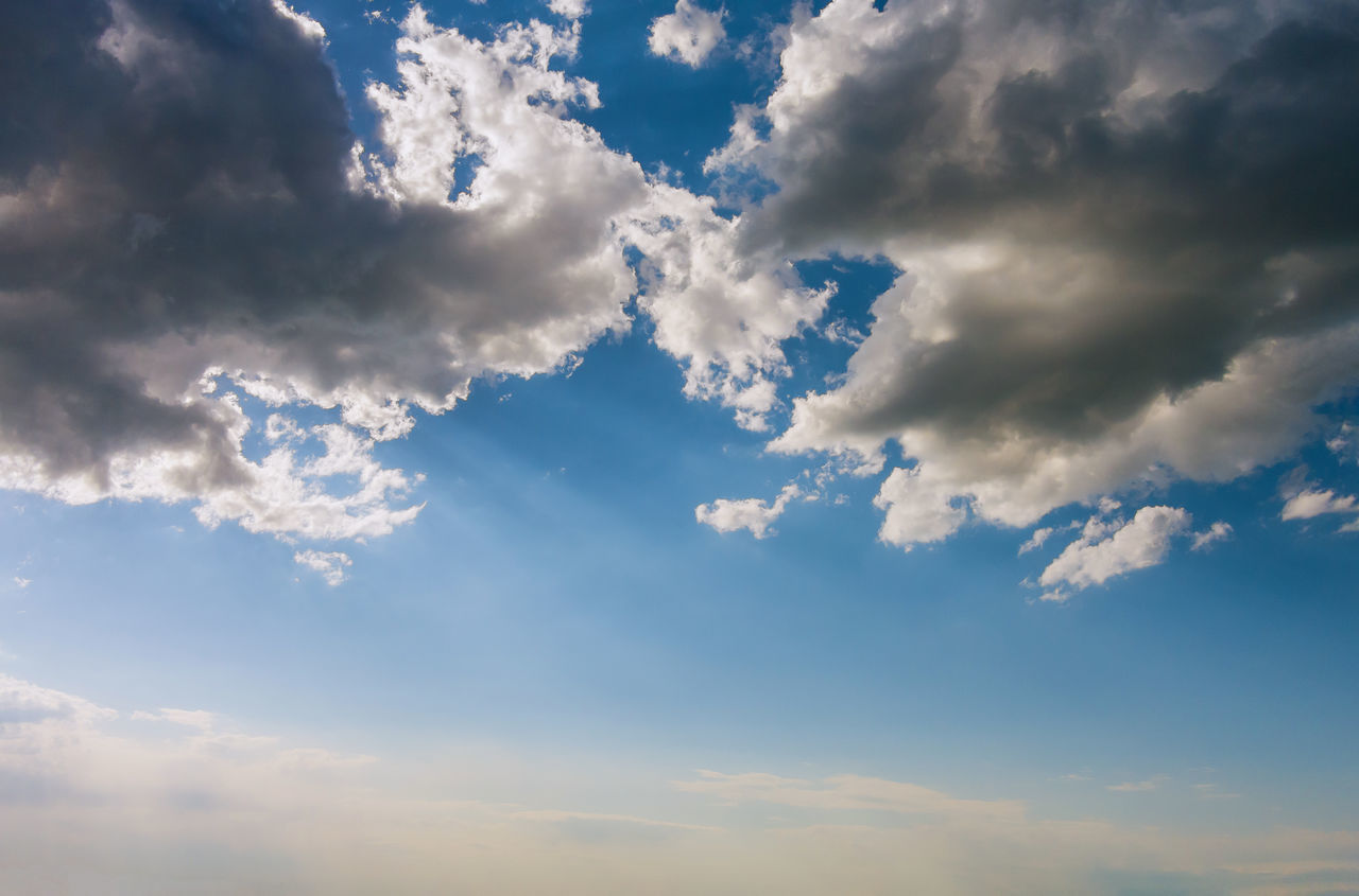 LOW ANGLE VIEW OF CLOUDSCAPE