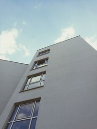 Low angle view of building against sky