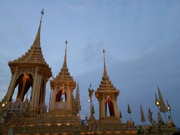 Temple against sky