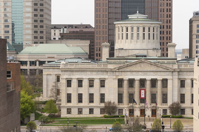 Buildings in city