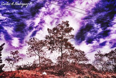 Low angle view of cloudy sky