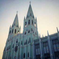 Low angle view of church