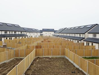 View of residential buildings