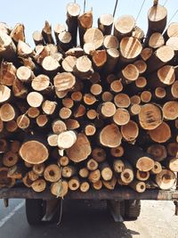 Stack of firewood