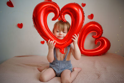 Valentine's day, the boy in the heart