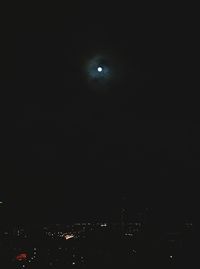 Scenic view of moon at night