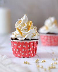 Close-up of dessert on table