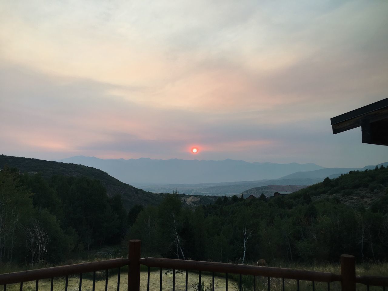 SCENIC VIEW OF LANDSCAPE AGAINST SKY DURING SUNSET