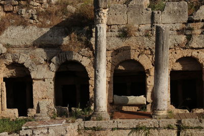 Old ruin building