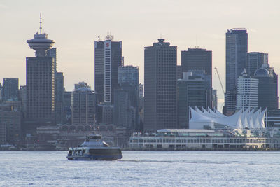 City at waterfront