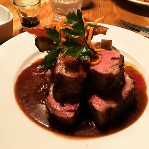 Close-up of served food