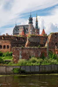 City view of gdansk, poland,