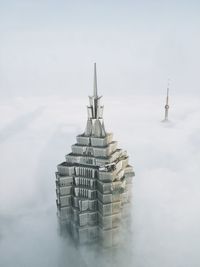 Tower of building against sky