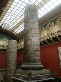 Low angle view of temple