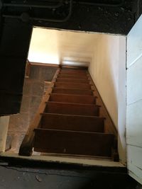 Stairs in corridor