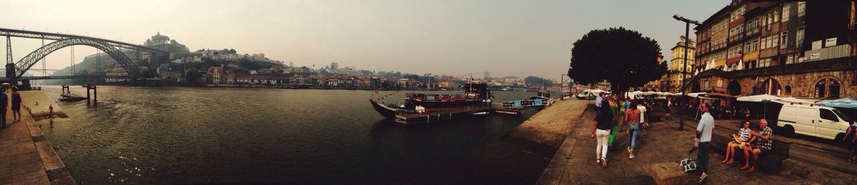 City at waterfront