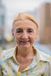 Portrait of a smiling young woman