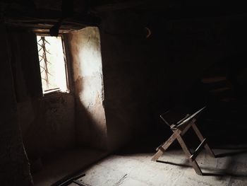 Close-up of room
