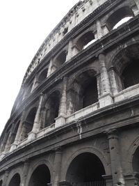 Low angle view of historical building