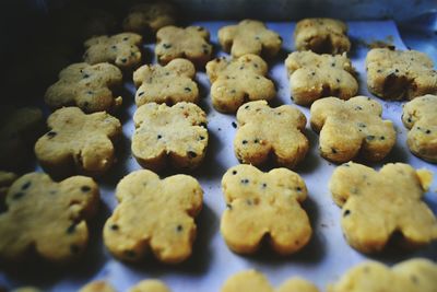 Close-up of cookies