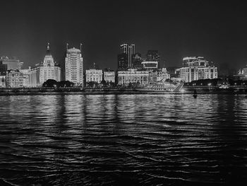 View of city at waterfront