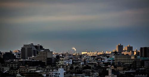 View of cityscape against sky