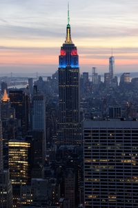 Skyscrapers in city