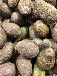 Full frame shot of fruits for sale at market stall