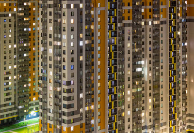 Full frame shot of modern building in city